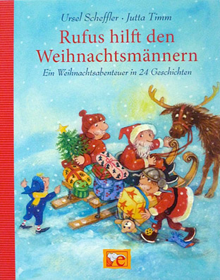 Rufus hilft den Weihnachtsmännern